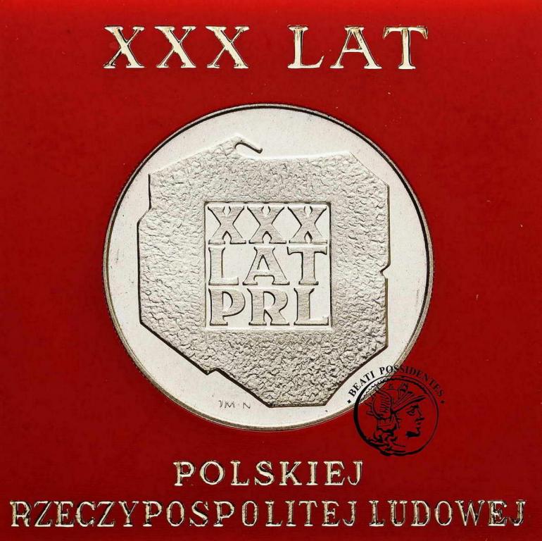 Polska PRL 200 złotych 1974 XXX lat PRL Mapa st.L