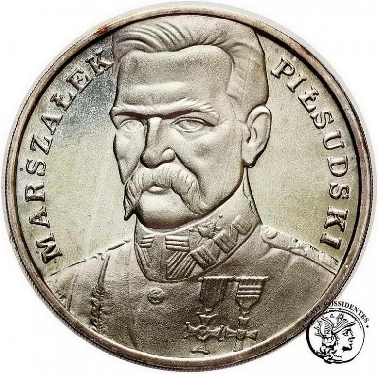 Mały tryptyk 100 000 złotych 1990 Piłsudski stL