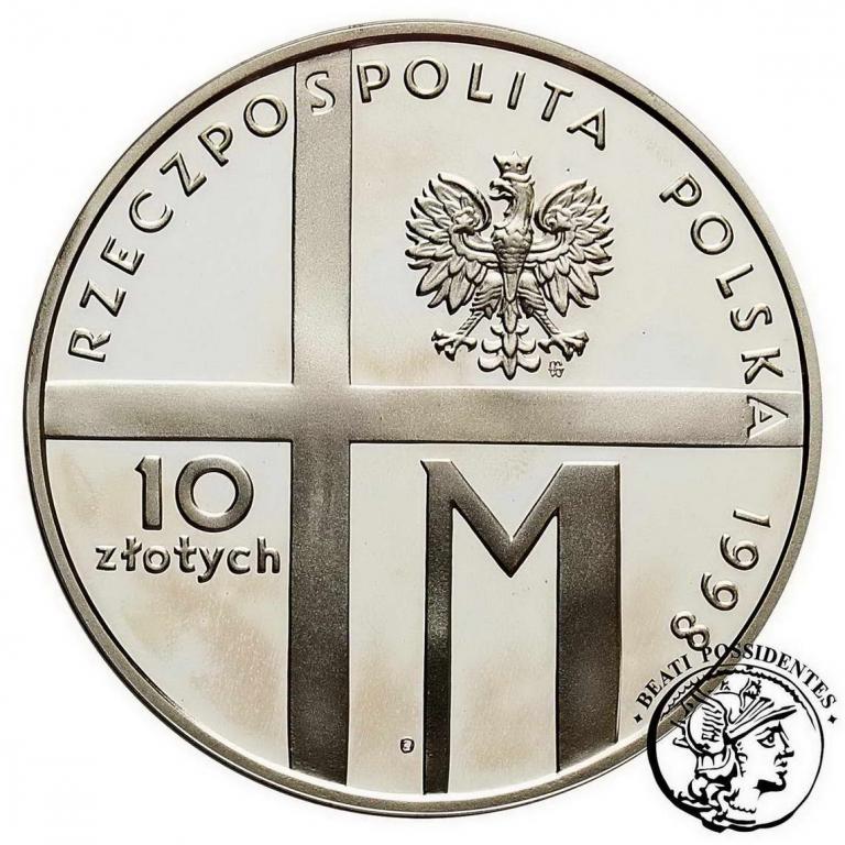 10 złotych 1998 Pontyfikat Jan Paweł II st. L