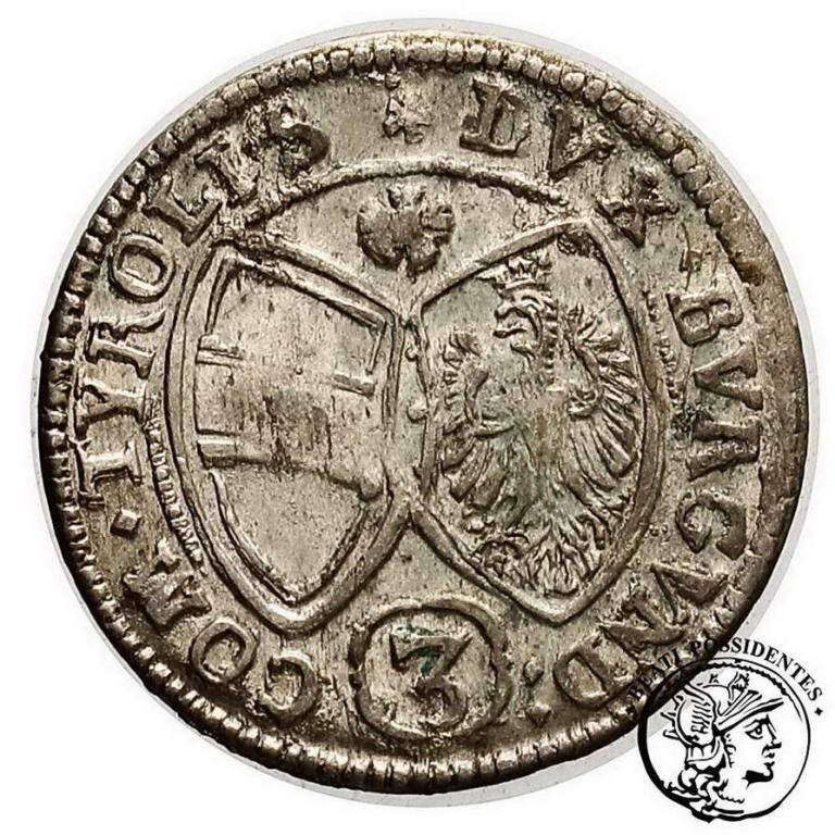 Austria 3 krajcary 1642 st. 2