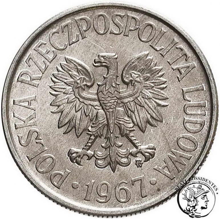 Polska PRL 50 groszy 1967 aluminium st. 1