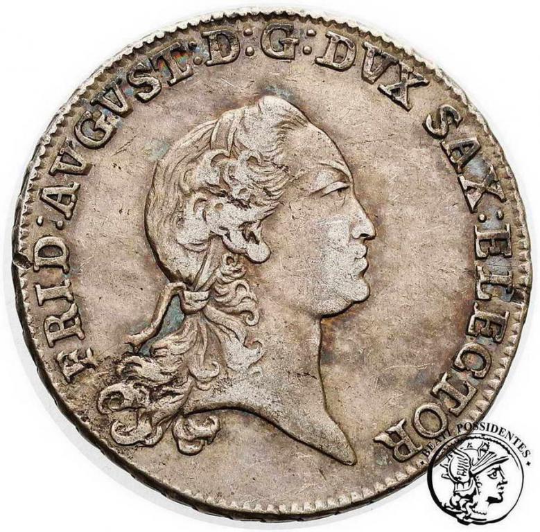 Niemcy Saksonia 2/3 Talara 1770 st.2-