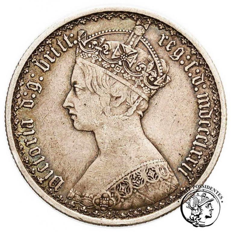 Wielka Brytania Victoria 1 floren 1872 st.3