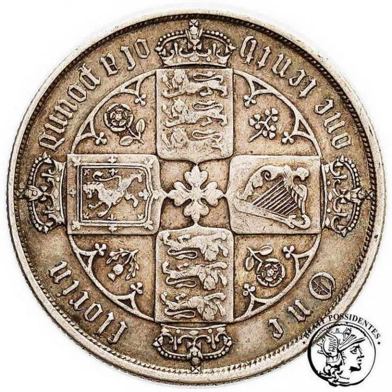 Wielka Brytania Victoria 1 floren 1872 st.3