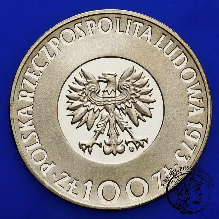 PRL 100 złotych 1973 Mikołaj Kopernik st. L