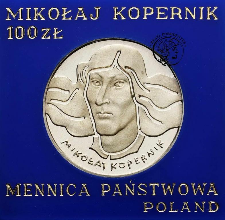 PRL 100 złotych 1974 Mikołaj Kopernik st. L