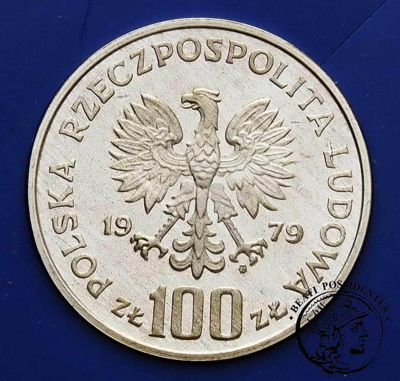 Polska PRL 100 złotych 1979 Ryś st. L