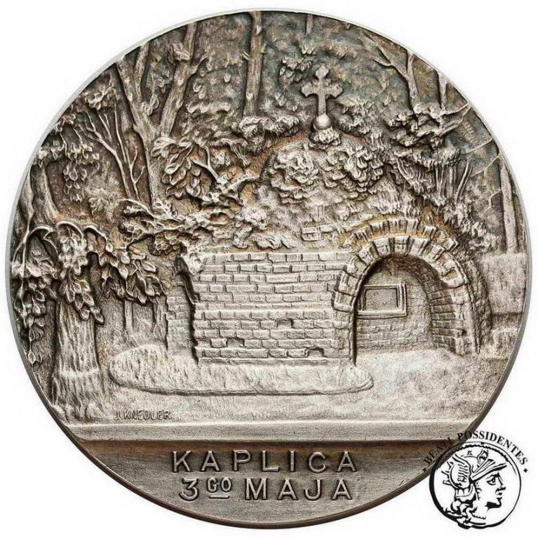 Polska medal 1916 Konstytucja 3 Maja SREBRO st.2