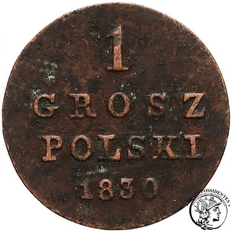 Polska Mikołaj I grosz 1830 FH st. 3+