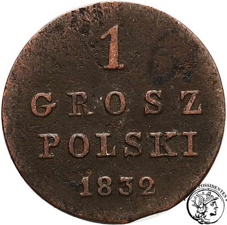 Polska Mikołaj I grosz 1832 st. 3