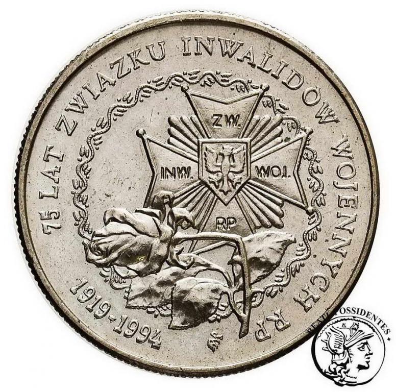 Polska III RP 20 000 złotych 1994 Inwalidzi st. 1-