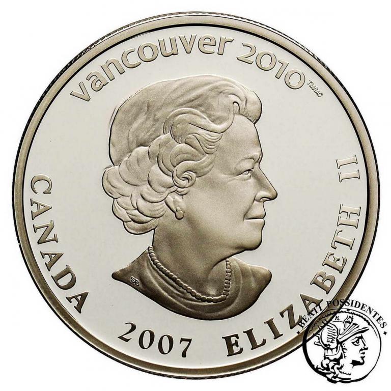 Kanada 25 dolarów 2007 Oly Vancouver st.L