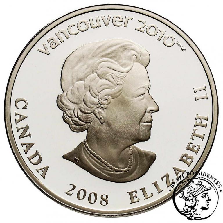 Kanada 25 dolarów 2008 Oly Vancouver st.L