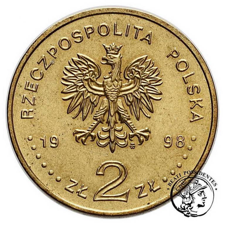 Polska III RP 2 zł 1998 Mickiewicz st.1-
