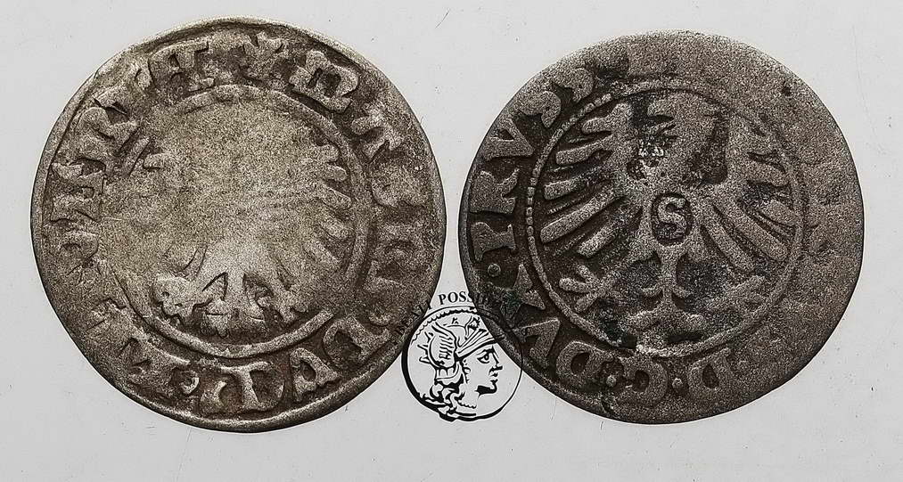 Polska 2 monety srebrne stare st. 4