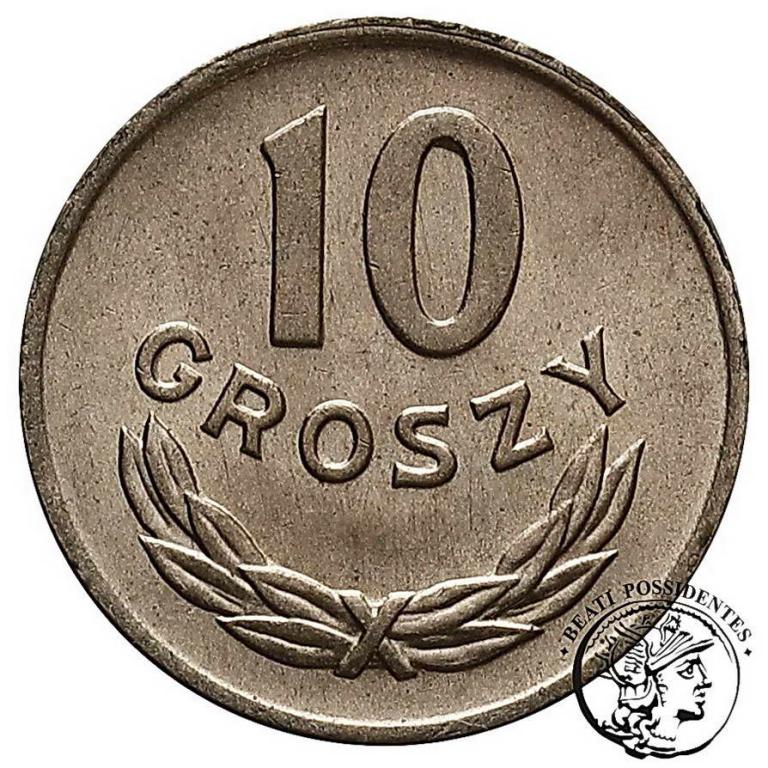 PRL 10 groszy 1949 CuNi st. 1