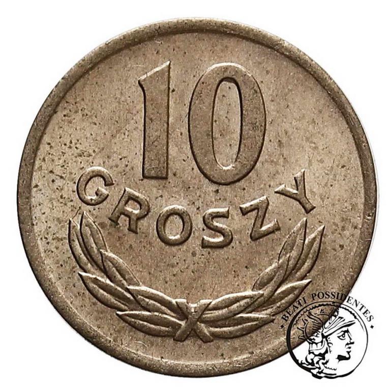 PRL 10 groszy 1949 CuNi st. 1-