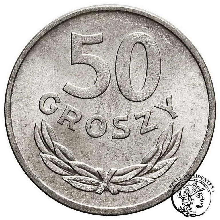 PRL 50 groszy 1957 st. 1