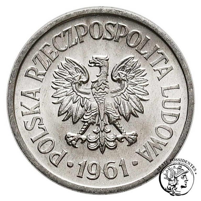 Polska PRL 10 groszy 1961 st.1