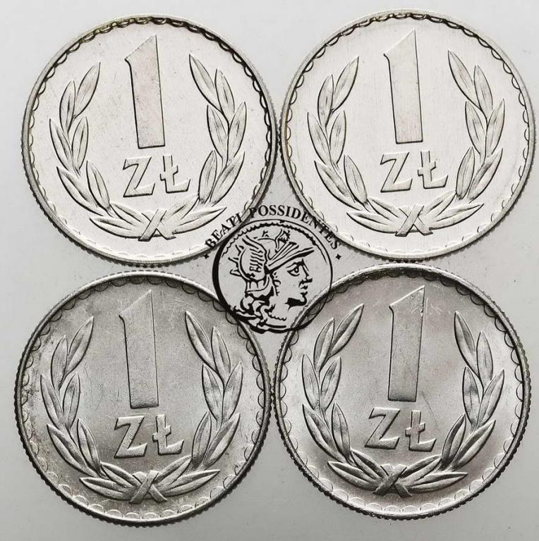 Polska PRL 1 złoty 1974-1976 st.1
