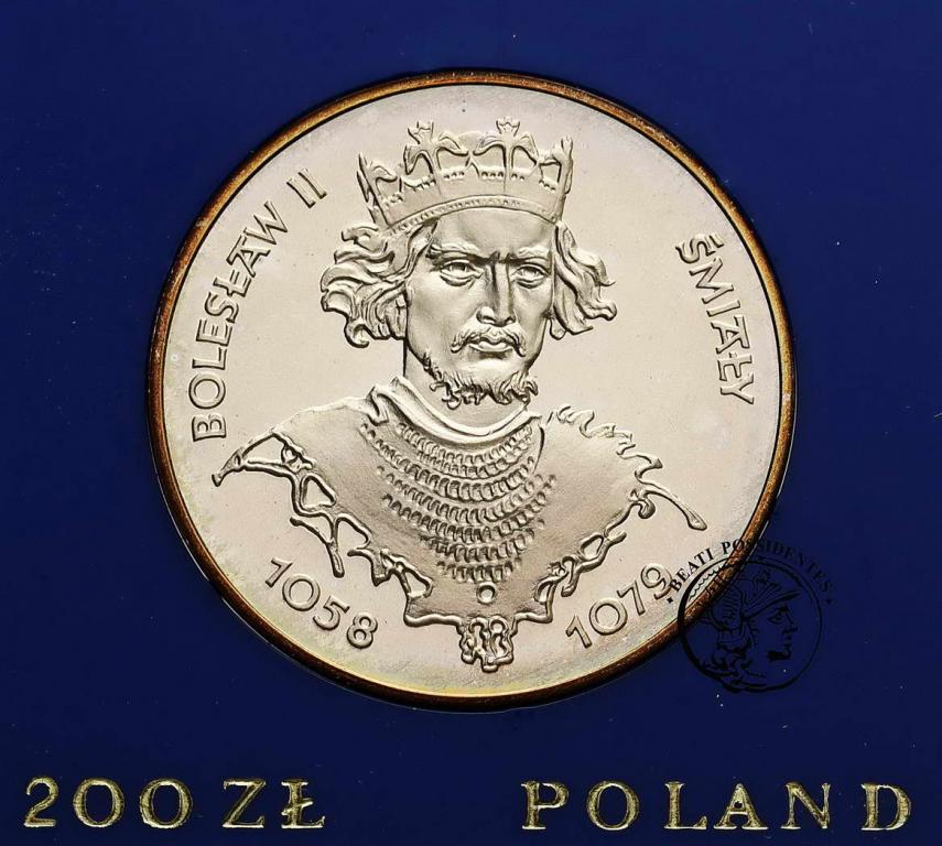 PRL 200 złotych 1981 Śmiały st. L