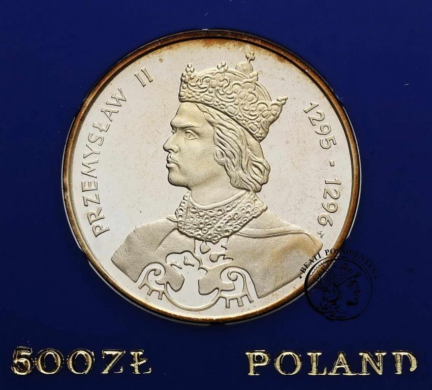PRL 500 złotych 1985 Przemysław II st. L