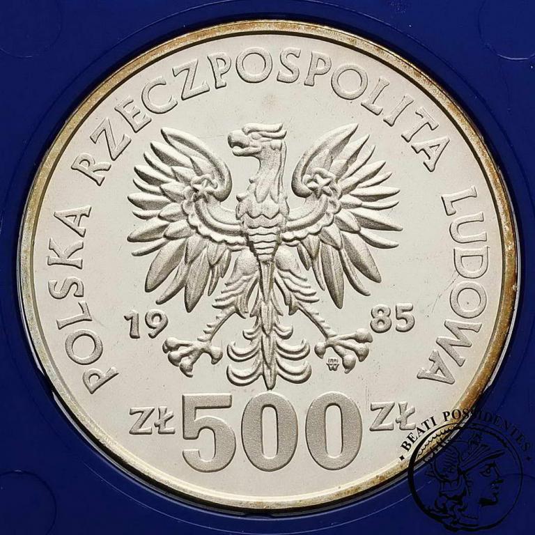 PRL 500 złotych 1985 Przemysław II st. L