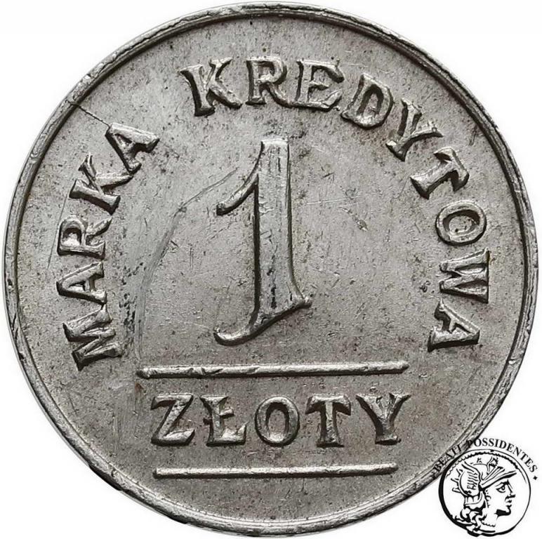 1 złoty Spółdzielnia Wojskowa Kraków 8 Pułk Ułanów