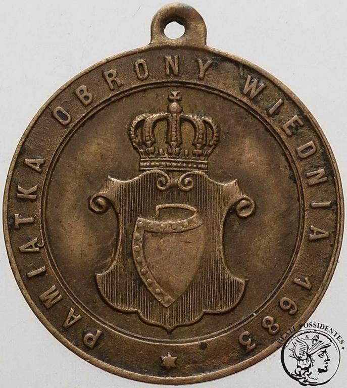 Polska medal 1883 Jan III Sobieski st. 3