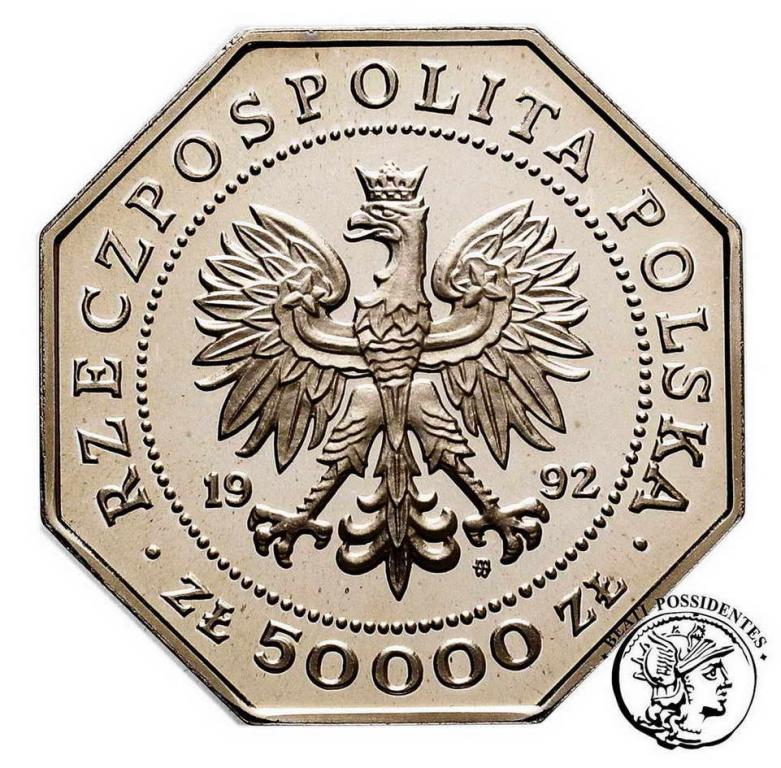 50 000 złotych 1992 Order Virtuti Militari st.L