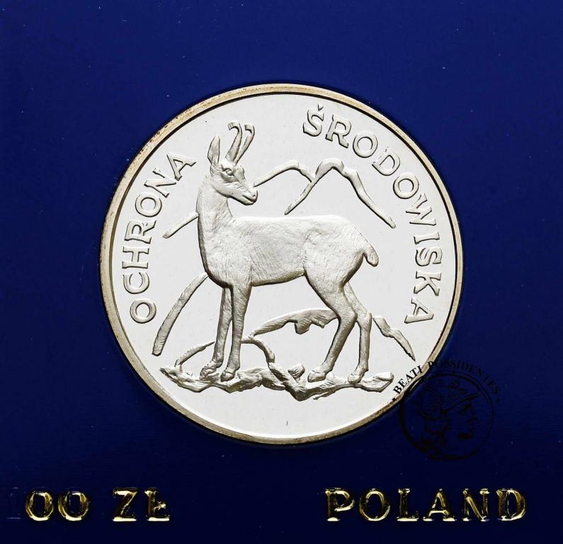 PRL 100 złotych 1979 kozica st. L
