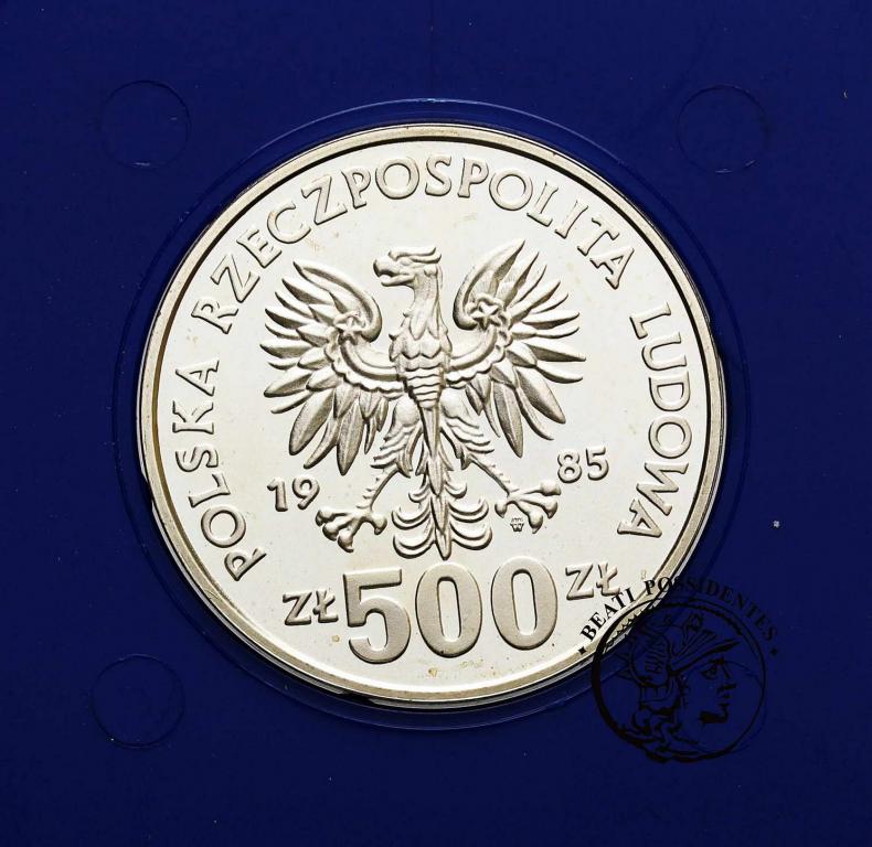 500 złotych 1985 Ochrona Środowiska Wiewiórka stL-