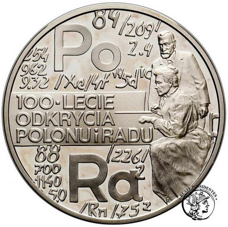 III RP 20 złotych 1998 Polon i Rad st. L