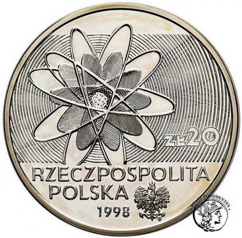III RP 20 złotych 1998 Polon i Rad st. L