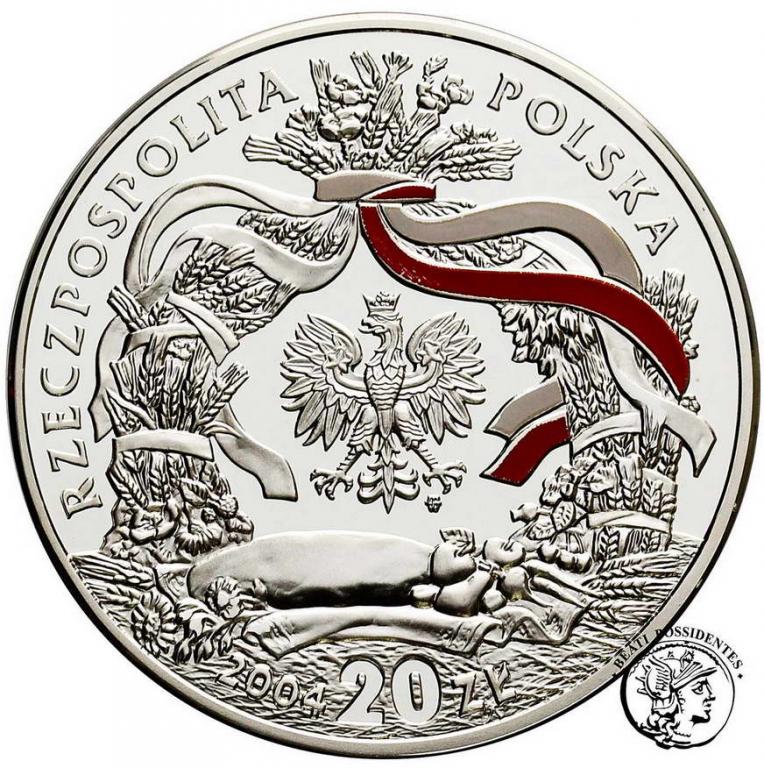 Polska III RP 20 złotych 2004 Dożynki st.L