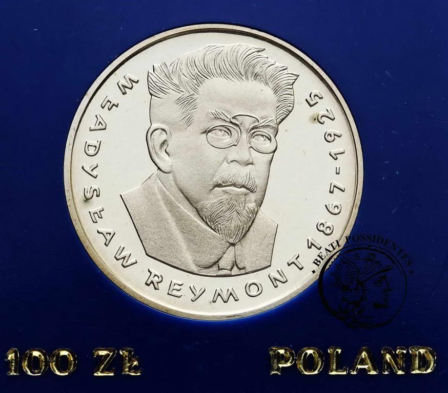PRL 100 złotych 1977 Władysław Reymont st. L