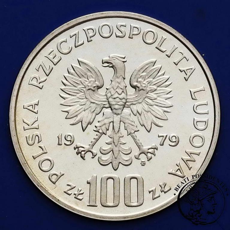 Polska PRL 100 złotych 1979 Henryk Wieniawski stL-