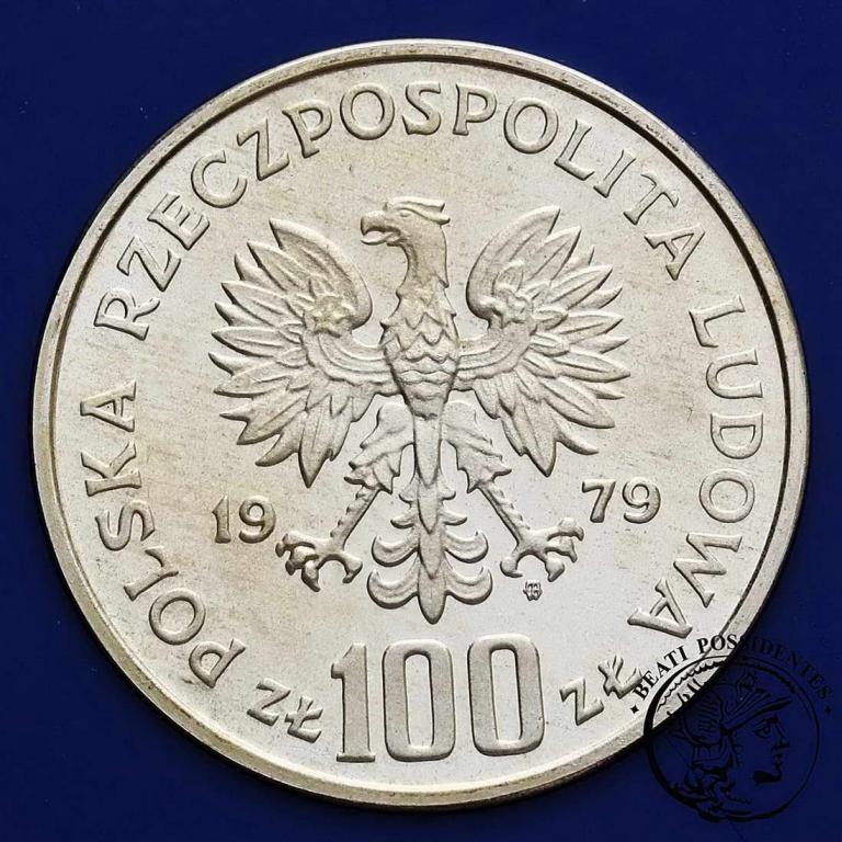 Polska PRL 100 złotych 1979 Ludwik Zamenhof stL/L-