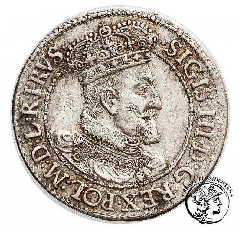 Polska Zygmunt III Waza ort gdański 1616 st.3+