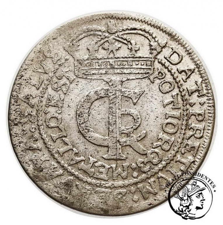 Polska Jan Kazimierz tymf koronny 1664 st.3+