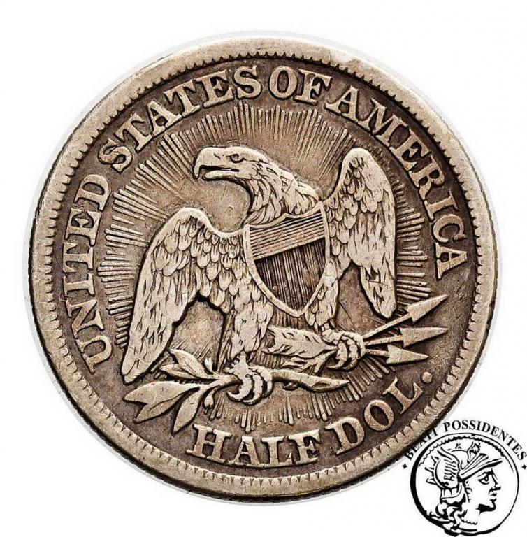 USA 1/2 dolara 1853 st.3