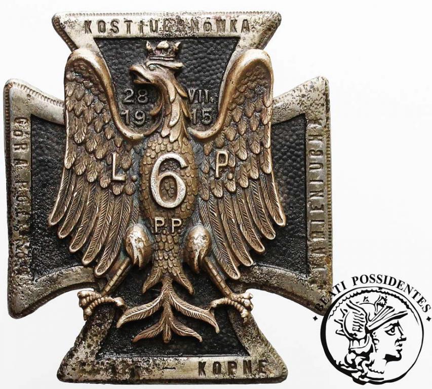 Odznaka 6 pułku Piechoty Legionów
