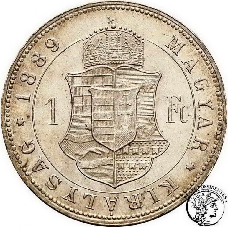 Węgry 1 Forint 1889 st. 2