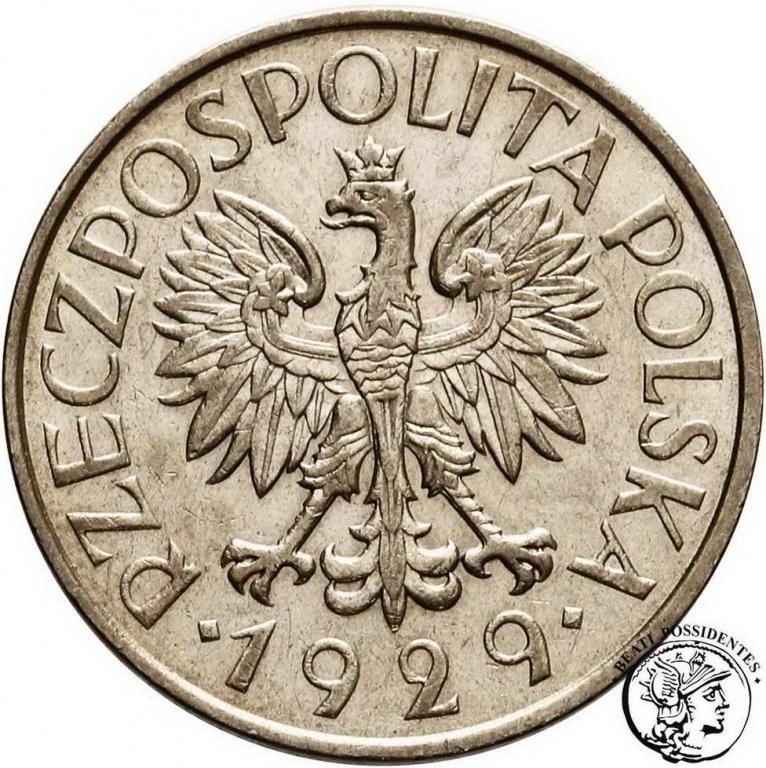 Polska II RP 1 złoty 1929 st.3