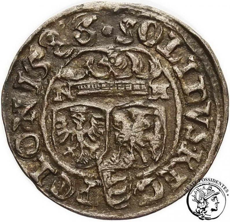 Polska Stefan Batory szeląg koronny 1586 st. 3+