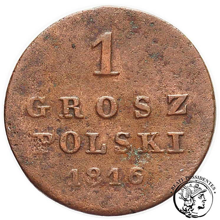 Polska XIX wiek 1 grosz 1816 st. 3