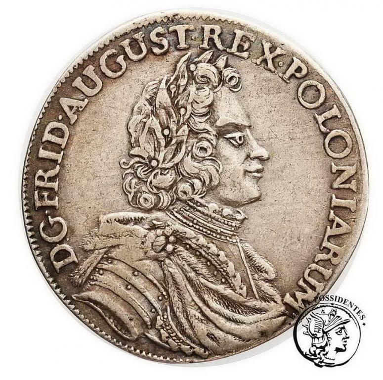 Polska August II Sas gulden (2/3 Th) 1698 st.3+