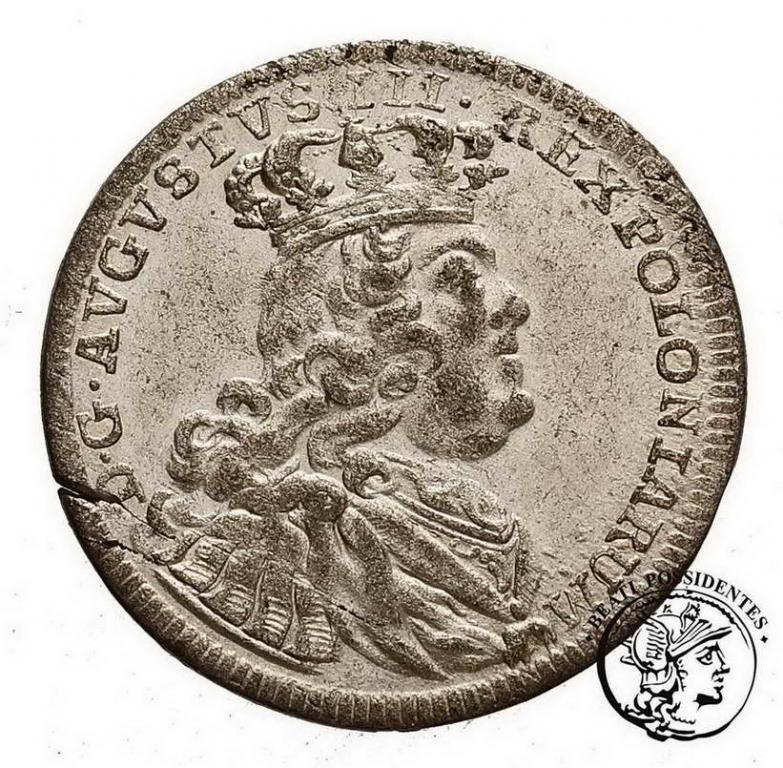 Polska August II Sas szóstak kor 1754 st.2