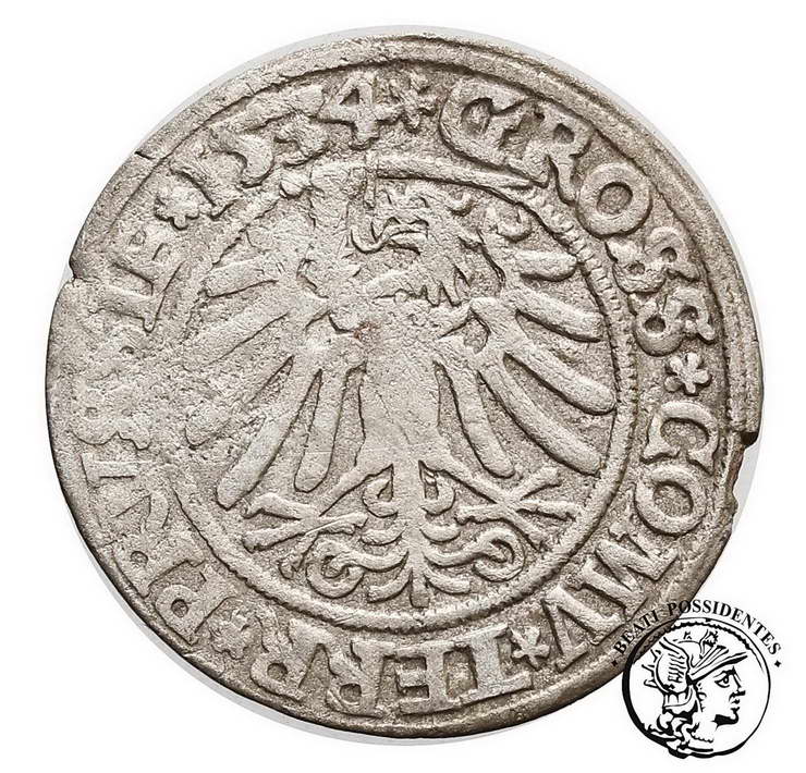 Polska Zygmunt I Stary grosz pruski 1534 st.3-