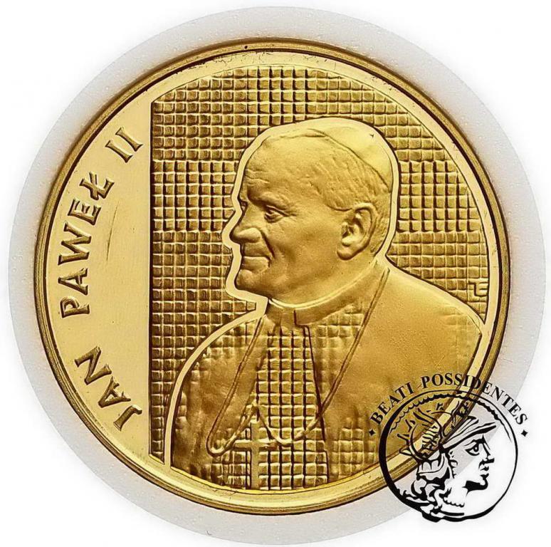 10000 złotych 1989 Jan Paweł II kratka st.L-